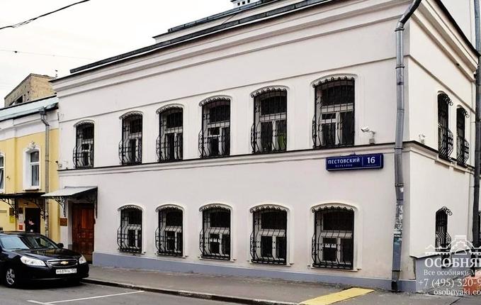 в Пестовском переулке, 16, площадь 839 м