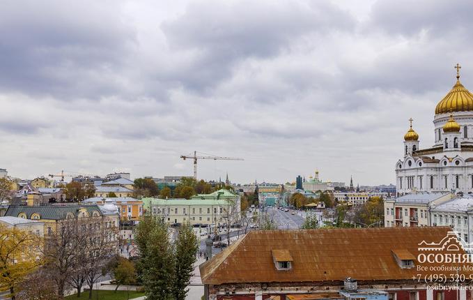 на улице Остоженка, 6, площадь 1345 м