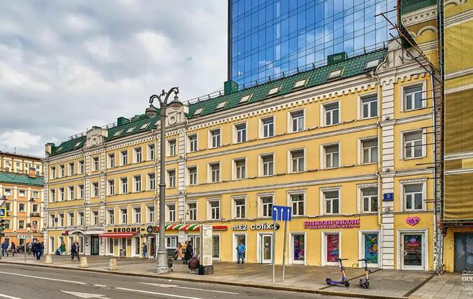 на площади Тверской Заставы, 2с2, площадь 1330 м