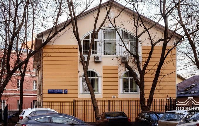 на Новой Басманной, 17, площадь 630 м