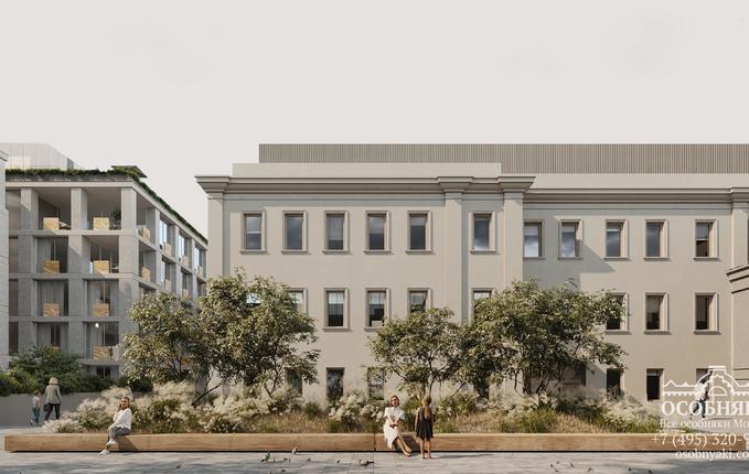 в Камергерском переулке, 4с3, площадь 560 м