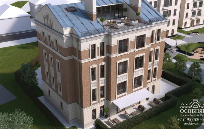 на Большой Полянке, 44, площадь 1227 м