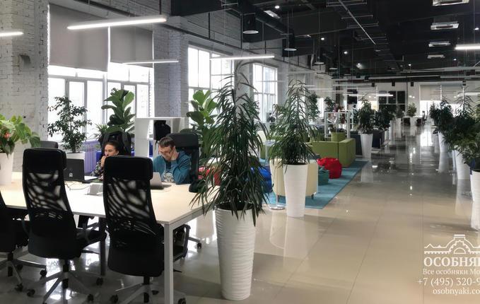 на улице Ленинская Слобода, 26, площадь 6899 м