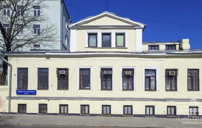 на Новой Басманной, 21, площадь 981 м