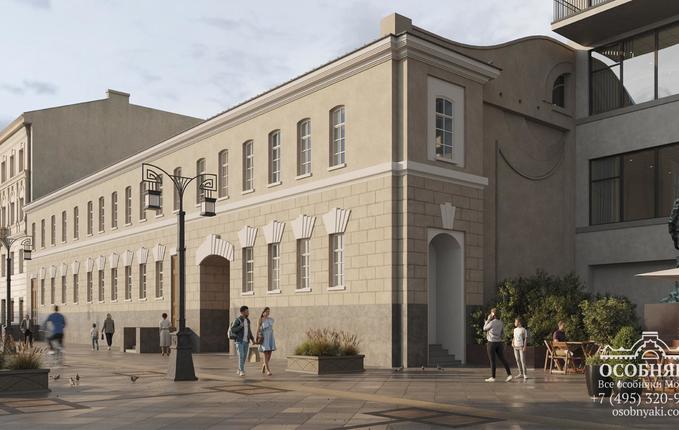 в Камергерском переулке,4, площадь 4613 м