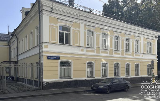 на Покровском бульваре, 6, площадь 1319 м