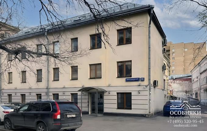 в Воротниковском переулке, 10, площадь 512 м