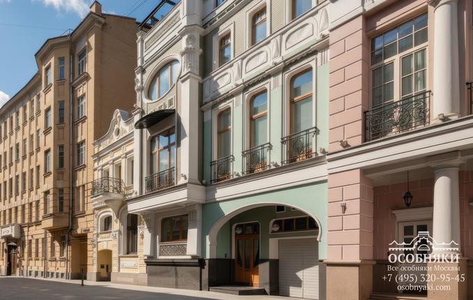 в Барыковском переулке, 7с1, площадь 558 м